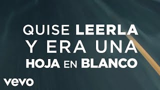 Dread Mar I  Hoja en Blanco Lyric Video [upl. by Dominy]