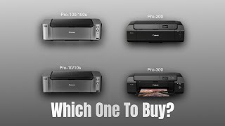 Dont buy Canon Pro300  Photo Printer Which one to buy [upl. by Llain]