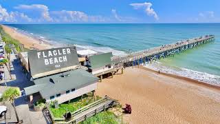 Live Beach Cam from the Landmark Group at COMPASS in Flagler Beach Florida [upl. by Joashus]