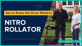 The Nitro Rollator by Drive Medical [upl. by Enirol]