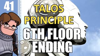 Lets Play The Talos Principle Part 41 FINALE  Floor 6 Ending Unreachable Garden Cobweb [upl. by Cathee]