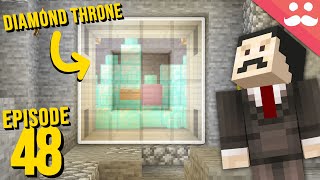 Hermitcraft 7 Episode 48  STOLE THE DIAMOND THRONE [upl. by Elleda84]