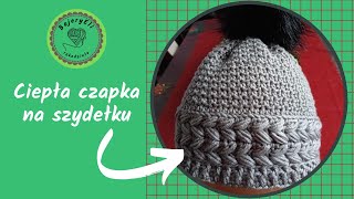 BajeryEliszydełkowanie Czapka Zimowa Na SzydełkuTutorial Crochet winter hat [upl. by Atillertse781]