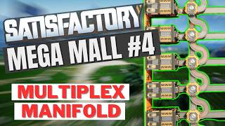 Sorting Items for the mall with Overflow protection Satisfactory Mall 4 [upl. by Acnairb]