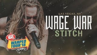 Wage War  quotStitchquot LIVE Vans Warped Tour 2018 [upl. by Giacinta]