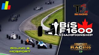 BiS F1600 Championship  Round 6  Mosport  iRacing [upl. by Sinne410]