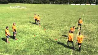 Rugby Drills  Passing Drill [upl. by Hoffman]