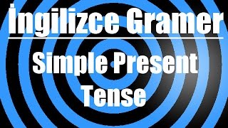 İngilizcede Present Simple Tense  Olumlu ve Olumsuz cümleler [upl. by Kant]