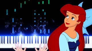 Kiss the Girl  The Little Mermaid Piano Cover [upl. by Carilyn]