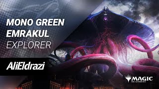 Mono Green Emrakul  Explorer  MTG Arena Deck [upl. by Danya713]