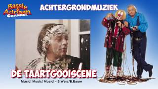 Bassie amp Adriaan Achtergrondmuziek De Taartgooiscene [upl. by Kania]