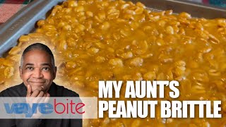 My Aunts Microwave Peanut Brittle  Made with only 6 ingredients [upl. by Nnyleve]