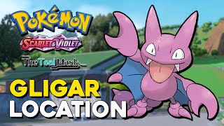 Pokemon Scarlet amp Violet Teal Mask DLC Gligar Location [upl. by Nahgrom]