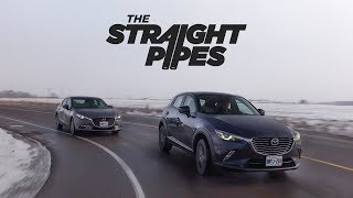 2018 Mazda3 Sport vs Mazda CX3 Review [upl. by Levi]