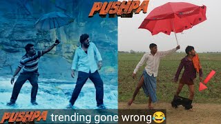 Srivalli Song Gone Wrong 😂Part 2 Pushpa Raj Dialogue ComedyAllu Arjun Srivalli Hindi Song Spoofp2 [upl. by Tiffany]