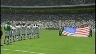 US Soccer  National Anthem from 1999 FIFA Confederations Cup [upl. by Corrianne]