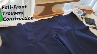 18th Century Fall Front Trousers Construction [upl. by Aneerehs512]