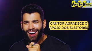 ✅ Eleições 2026 Pesquisa aponta Gusttavo Lima como forte candidato e cantor agradece em vídeo [upl. by Wilber873]