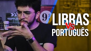 DIFERENÇAS ENTRE A LIBRAS E O PORTUGUÊS BR [upl. by Farmelo]