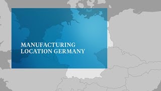 Manufacturing location Germany [upl. by Risan]