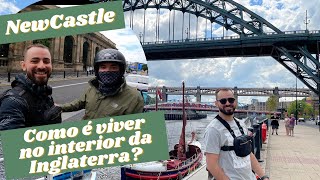 COMO É A VIDA DO IMIGRANTE NO INTERIOR DA INGLATERRA POR QUE POUCA GENTE CONHECE NEWCASTLE [upl. by Kronfeld541]