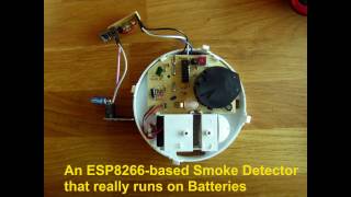 An ESP8266based Smart Smoke Detector that REALLY runs on batteries [upl. by Andrei]