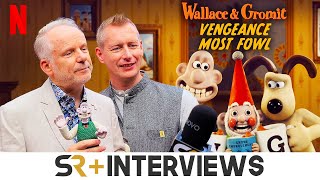 Nick Park amp Merlin Crossingham On Netflixs Partnership For Wallace amp Gromit Vengeance Most Fowl [upl. by Anawat]