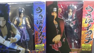 Bootleg SH Figuarts Itachi amp Sasuke Review [upl. by Littman]