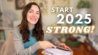 25 Journal Ideas for a STRONG START to 2025 [upl. by Ellinnet]