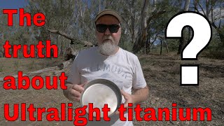 Ultralight titanium cookware the truth about cooking with titanium pots and pans [upl. by Doe857]