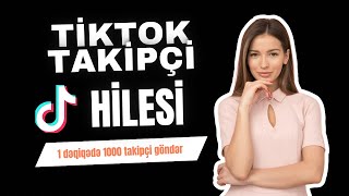 Tiktok 1000 takipçi yığmaq 1 deqiqede tiktok takipçi hilesi şifresiz [upl. by Leahci]