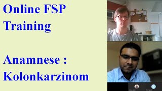 Online FSP Training  Anamnese Kolonkarzinom [upl. by Nerak435]