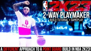 I Took My 2Way Playmaker Point Guard to The Rec in NBA 2K23 [upl. by Guillaume952]