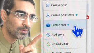 How to post Facebook reels from desktop NEW feature [upl. by Atiral]