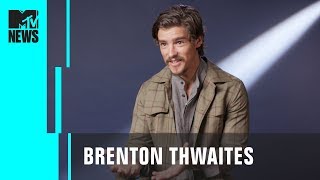 Brenton Thwaites on ‘Titans’ amp Robin Stepping Away from Batman  MTV News [upl. by Mourant]