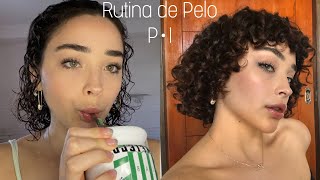 Rutina de Pelo  Lavado  Mascarillas  Cremas  Secado  Método Curly  Marian Soler [upl. by Pogue]