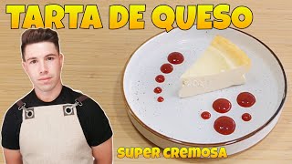 TARTA DE QUESO SUPER CREMOSA super facíl [upl. by Nojad]