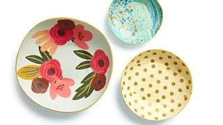 DIY Papier mâché Bowls [upl. by Inaluiak]