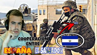 EX MILITAR ESPAÑOL REACCIONA AL CONTIGENTE HISPANO SALVADOREÑO EN EL LIBANO FUSIÓN DE EJÉRCITOS [upl. by Luap]