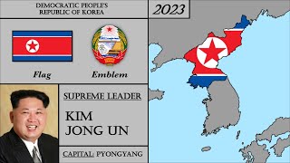 North Korea History 19482023 Every Year 북한 역사 [upl. by Neyuq741]