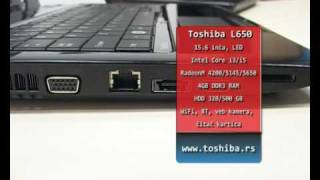 Toshiba L630 L650 L670 i A660  Kursor 67 [upl. by Meares960]