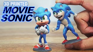 Good Sonic amp Bad Sonic  How to 3D Sculpt amp Print [upl. by Ellertal367]