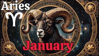 Aries Horoscope January 2025 [upl. by Auhsoj99]