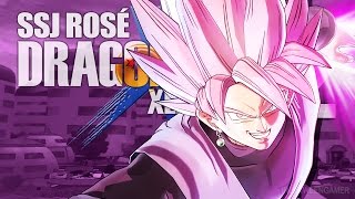 Super Saiyan Rosé Goku Black DLC MOVESET GAMEPLAY  Dragon Ball Xenoverse 2 [upl. by Narf]