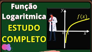 Função Logaritmica Estudo Completo [upl. by Salomo]