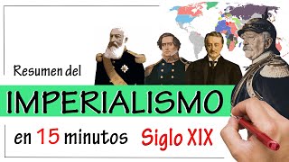 El IMPERIALISMO durante el Siglo XIX  Resumen  El Imperialismo en África y en Asia [upl. by Nnoved]