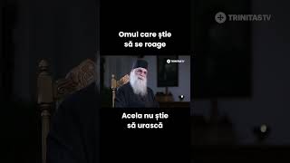 „Omul care știe să se roage acela nu știe să urască” Arhim Melchisedec Velnic [upl. by Jews38]