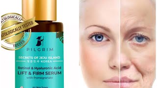 Pilgrim retinol amp hyaluronic Acid review [upl. by Mccallum]