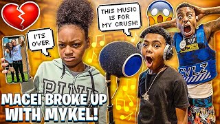 BAM MADE A LOVE SONG amp MACEI BROKE UP WITH MYKEL💔 [upl. by Koenraad]