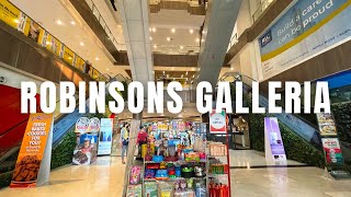 4K ROBINSONS GALLERIA ORTIGAS Mall Walking Tour  Philippines [upl. by Eissahc]